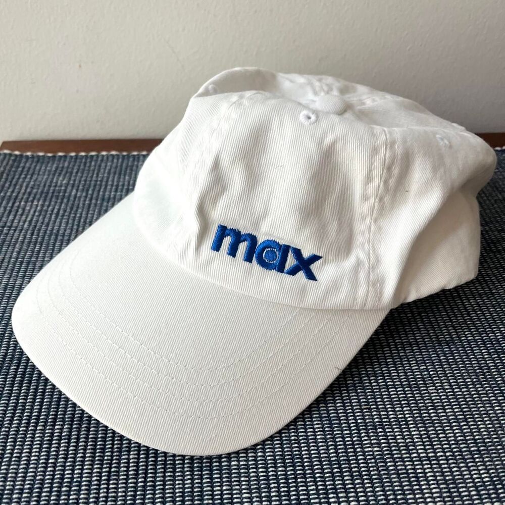 Max Hat White Baseball Cap Hbo streaming